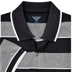 Mens Striped Polo Shirt Short Sleeve Cotton Casual Breathable Soft Lightweight <b>Classic</b> Collar Summer Smart Casual Daily Wear - Product Image 6