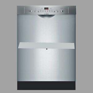 Lavavajillas empotrado Bosch SHE-3AR-7-5-UC de 24 pulgadas, serie 100, modelo de caja abierta con pantalla. - Product Image 1