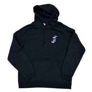Sweat à capuche brodé en polaire douce, pull à manches longues, vêtement décontracté pour l'hiver, haut tendance - Product Image 1