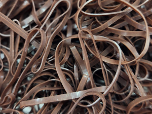 [Fabriqué en Corée] Élastiques à cheveux en TPU 150g 300g 500g Pack Bandes en caoutchouc non toxiques Haute élasticité (Certifié KC & OEKO-TEX) - Product Image 2