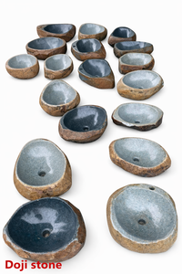 Lavabo de Mármol Tallado a Mano de Lujo Moderno, Independiente y Fácil de Limpiar - Lavabo Premium para Baños de Villas y Vanidades - Product Image 2