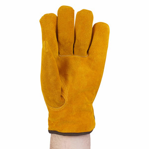 Gants de sécurité en cuir de vachette de qualité supérieure, équipement de protection individuelle pour le travail industriel et la pêche, confortables et résistants - Product Image 5