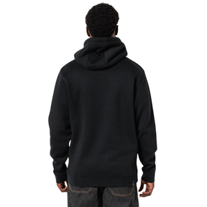 Custom Men's Pullover Hoodie Drawstring <b>Hood</b> <b>Fleece</b> Sweatshirt Kangaroo Pocket Front Logo Plain Back Loose Fit Polyester/Cotton - Product Image 1