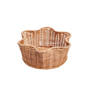 Hot Sale Woven Storage <b>Baskets</b> Set Of 2 <b>Tray</b> Nestable With Trendy Colors 2026 Multifunction Office Organizer - Product Image 2