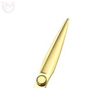 Ensemble de ciseaux droits professionnels pour salon, en acier inoxydable, pour gauchers, avec manche long et pointe acérée pour la coupe de cheveux - Product Image 2