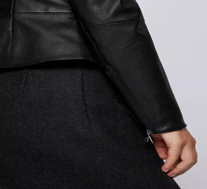 High Quality Women's Winter Solid Leather <b>Jacket</b> Breathable Waterproof Windproof Quick Dry Low MOQ New Arrival Latest Style - Product Image 4