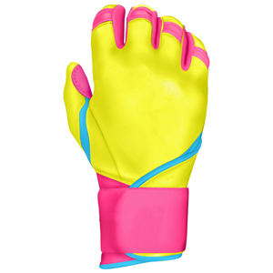 Guantes de bateo de béisbol premium, transpirables, de cuero suave, para adultos y jóvenes, para entrenamiento, competición y práctica LBBG-0011 - Product Image 5