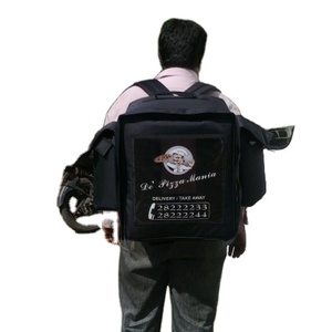 2026 Cake Delivery Backpack 20L Thermal <b>Cooler</b> Bag for Food & Grocery Delivery with Side <b>Water</b> <b>Bottle</b> Pocket - Product Image 5