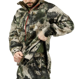 Men's Camouflage Hunting Jacket Full Sleeve Soft <b>Shell</b> Waterproof Autumn Outerwear - Product Image 3