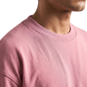 T-shirt Homme Oversize Col Rond Manches Courtes Épaules Tombantes Coupe Décontractée Streetwear Décontracté Vente en Gros Personnalisé Basique Tendance - Product Image 5