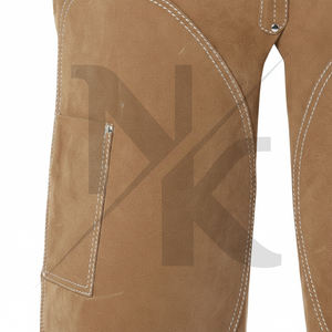 Tablier de fermeur de luxe de haute qualité, durable, en cuir véritable avec fermeture à boucle, pour le sablage et l'entretien équestre - Product Image 3