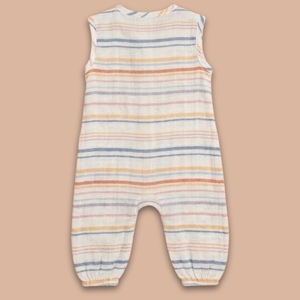 Body de Bebé de Muselina Orgánica Estampado Cot & Candy, Modelo Lagoon Life - Product Image 2
