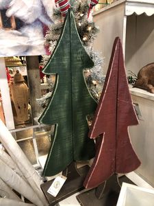 Árbol de Navidad de Madera Natural, Adorno Navideño para el Hogar, Decoración en Miniatura con Forma de Pino, Árboles Modernos Hechos a Mano para Interiores - Product Image 6