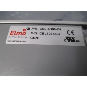 Controlador de Movimiento ELMO CEL-3/100-C6, Servomotor - Equipo y Piezas de Semiconductores de Confianza de Líderes Globales en el Sector - Product Image 1
