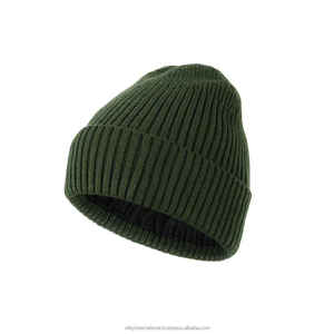 Bonnets de qualité supérieure Taille personnalisée Vente en gros Impression personnalisée du logo Bonnets en tricot d'hiver - Product Image 2