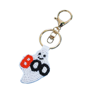 Abalorios Hechos a Mano con Cuentas Blancas de Fantasma para la Creación de Joyas, Abalorios de Vidrio y Acrílico Coloridos - Product Image 5