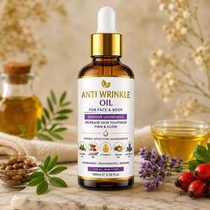 Aceite Antiarrugas para Rostro y Cuerpo, Reafirmante, Iluminador y Reparador de la Piel, Fórmula de 100 ml - Product Image 3