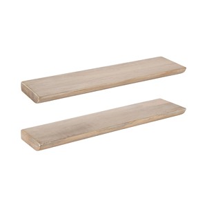 Wholesale Natural Mango Wood <b>Floating</b> Wine <b>Shelf</b> - Minimalist Design - Product Image 2