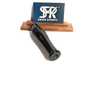 Manche d'outil artisanal en corne de buffle noir poli, écologique, robuste et durable pour outils à main industriels et projets personnalisés - Product Image 6