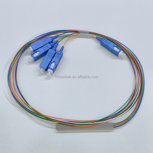 ตัวแยกสัญญาณแสงแบบมินิ1x4 PLC พร้อมแจ็กเก็ต DS/upc G657A FTTH LSZH - Product Image 4