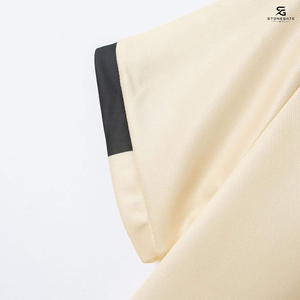 Polo de Alta Gama para Hombre, con Estampado Sencillo, Cuello Clásico, Manga Corta, Verano, Estilo Casual de Negocios, Algodón, OEM - Product Image 4