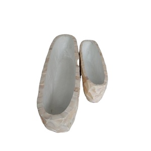 Carcasa decorativa para el hogar, decoración hecha de concha de perla madre con incrustación de M.O.P, el mejor precio y florero/planero/bowlt de alta calidad, nuevo artículo - Product Image 1