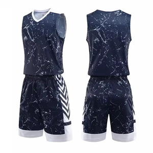 Uniforme de Baloncesto Auténtico de Materiales Premium para Hombre, Talla Grande, Estampado de Verano, OEM Personalizado, Elegante, Transpirable, de Malla, Sin Mangas - Product Image 2