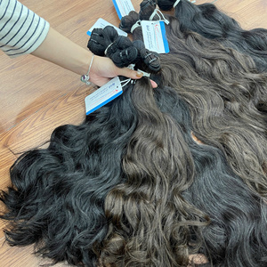Fournisseur de Cheveux Naturels : Mèches de Cheveux Ondulés et Lisses, Double Trame, Cheveux Bruts, Plusieurs Couleurs, Couleur Naturelle - Product Image 5