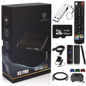 VseeBox V3 plus authentique et original avec télécommande à commande vocale, boîte TV Android 8K ultime - Product Image 2