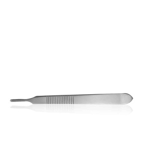 Manche de scalpel chirurgical manuel pour implants dentaires (Modèle DI-504) - Acier inoxydable certifié CE, poignée ergonomique, différentes tailles - Product Image 4