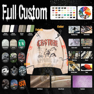 Sudadera Personalizada de Alta Calidad para Hombre, Estilo Urbano, 100% Algodón Felpa, Impresión de Logotipo Personalizada, Corte Regular, Venta al Por Mayor - Product Image 5