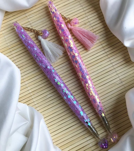 Crochets en résine sur mesure dans un large choix de couleurs, adaptés aux aiguilles, en provenance d'Inde - Product Image 1