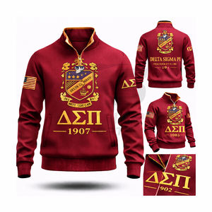 Suéteres Personalizados Premium con Bordado de Letras Griegas, Sudadera para Fraternidades, Suéter con Letras Griegas para Hombres y Mujeres - Product Image 4