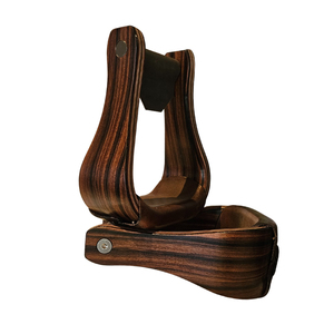 Estribos de Madera Tradicionales Tough Tack Hechos a Mano, Cómodos, Duraderos, con Diseño y Color Personalizables, Reposapiés para Equitación - Product Image 2