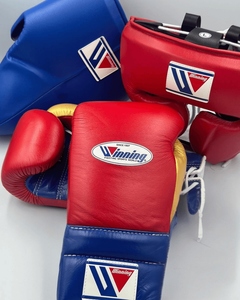 Gants d'entraînement de boxe professionnels en gros, sur mesure, nouveau design, multi-styles, ensemble de sparring Winning, en cuir de vachette véritable - Product Image 5