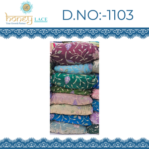 Tela Fendy Bordada, Suave al Tacto y Transpirable, para Vestidos de Novia, Decoración del Hogar, Estilo Elegante, Accesorios de Muebles de Lujo No Tejidos - Product Image 2