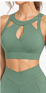 Soutien-gorge de sport sans couture pour femme, extensible dans quatre directions, pour gym, yoga, course à pied, crop top à bretelles croisées, logo personnalisé, faible MOQ, taille moyenne - Product Image 6