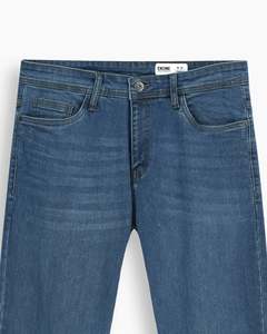 Men Regular Fit Denim Custom Skin Fit Denim Jeans High Waist Breathable Pattern for <b>Spring</b> Winter ON <b>Sale</b> - Product Image 3