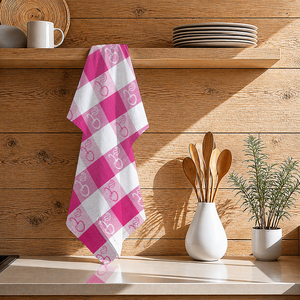 Elegante Toalla de Cocina con Diseño Jacquard de Buena Calidad, Súper Absorbente y de Secado Rápido para Uso Multipropósito - Product Image 1