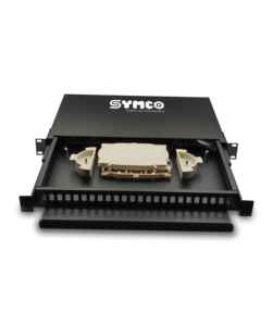 Boîtier de distribution de fibre optique intérieur (ODF) Symco 24 ports, monomode (SMF-28 ou G.657) pour FTTH - Product Image 4