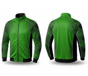 Custom Teamwear Zip <b>Jacket</b> Full Sublimation Printing <b>Warm</b> Breathable Quick Dry | Sizes <b>Men</b> Women Youth | Training <b>Jacket</b> - Product Image 2