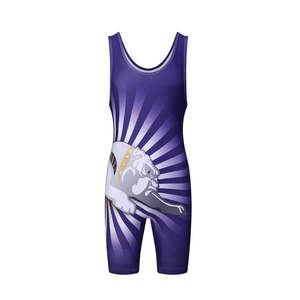 Adult Men's <b>Wrestling</b> <b>Singlets</b> Sleeveless Youth Compression Fit Comfortable Breathable <b>Singlet</b> For Training Gymnastics - Product Image 4