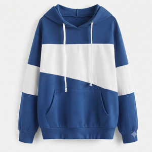 Sudadera con Capucha para Mujer, Nueva, Lisa, de Punto, Transpirable, Ecológica, de Poliéster/Algodón, con Logotipo Personalizado, Precio Económico al por Mayor - Product Image 4