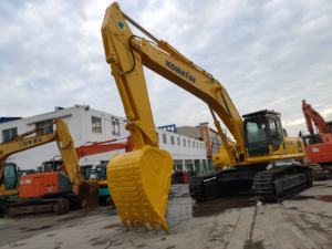 Nueva máquina excavadora Komatsu japonesa 90%, equipo de construcción eficiente, motor de núcleo usado, excavadoras usadas en el PC450-8 - Product Image 4