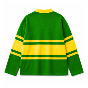 Camiseta de Rugby Chi Eta Phi para Mujer, con Cuello, Paneles de Color en Bloques, Polo Universitario de Rugby, Top Deportivo con Letras Griegas Bordadas - Product Image 4