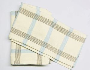 <b>Top</b> Quality Recycled Cotton Checked Kitchen Towel Eco Friendly Dish Towel From India Manufacture At Low Price - Product Image 6