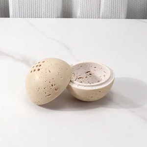 Quemador de Incienso de Resina Hecho a Mano, Difusor de Aromaterapia con Tapa Tallada, Soporte para Cuenco, Decoración para el Hogar - Product Image 3