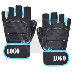 Men's Half-Finger Breathable Lightweight Non-Slip Leather <b>Gloves</b> for Fitness Workout Bicycle Sports <b>Weight</b> <b>Gloves</b> - Product Image 5