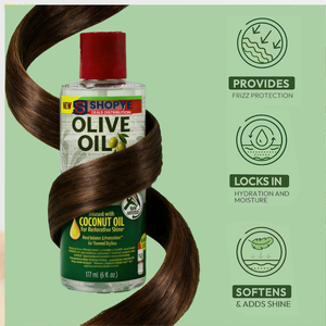 Suero Capilar con Protección Térmica de Aceite de Oliva, Anti-Frizz, Brillo Sedoso, Cruelty-Free, Unisex, para Peinado Térmico, Anti-Caída del Cabello - Product Image 2