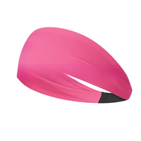 Bandeau de sport en coton fin et respirant avec logo personnalisé, antidérapant, réglable, imprimé par transfert thermique, élastique, pour perruque et cheveux, été